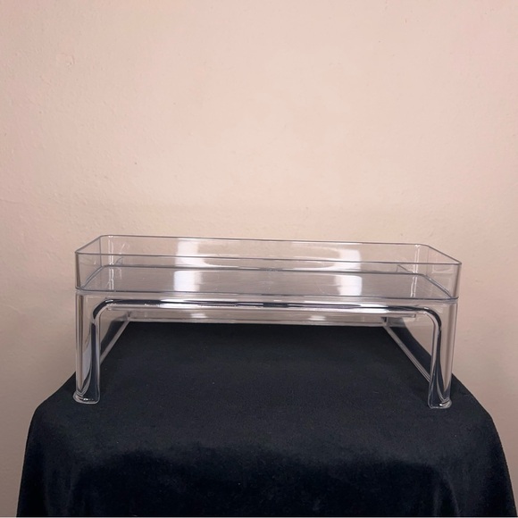 Clear Acrylic Three Level Organizer Makeup Paint Art Crafts Made In USA - Picture 7 of 9